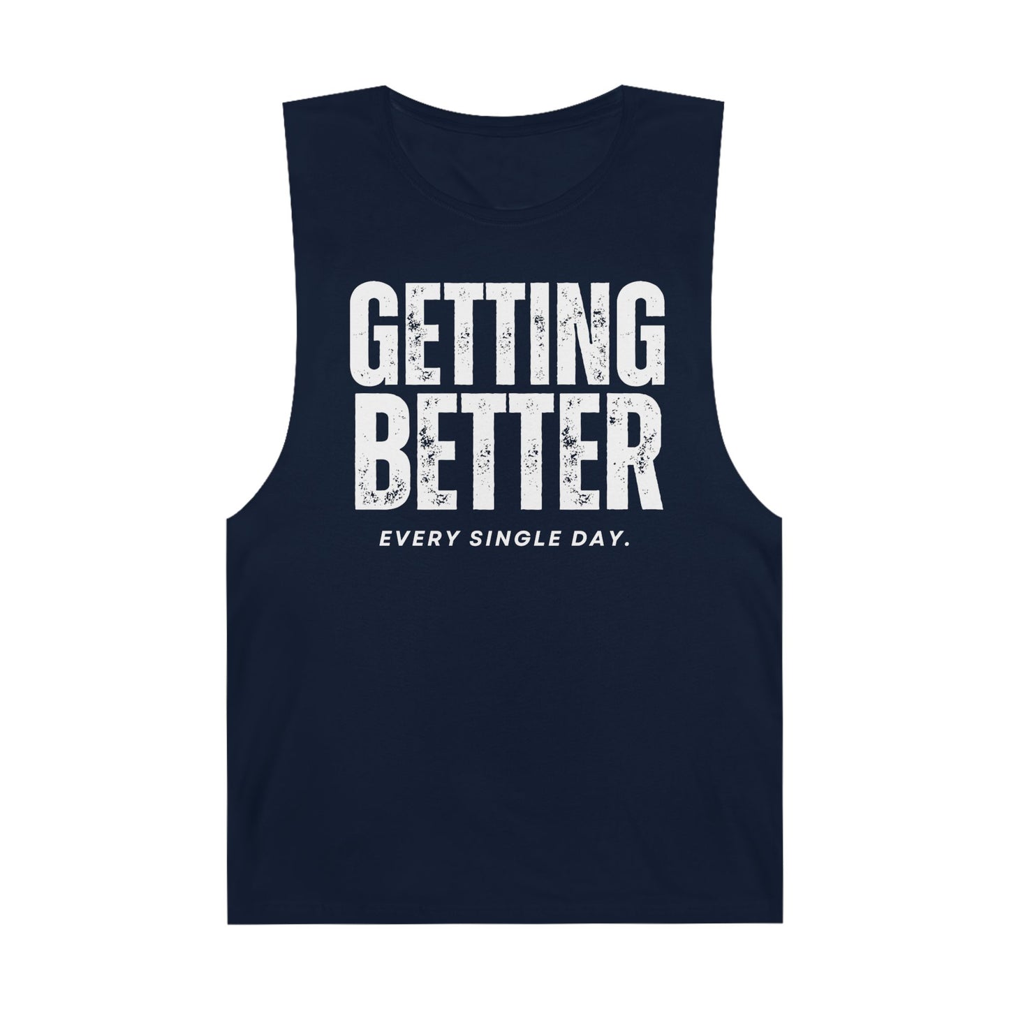Empowering Unisex Motivational Tank Top - 'Getting Better Every Single Day' - Gym Wear, Workout Shirt, Fitness Apparel, Summer Tank, Positive Quote